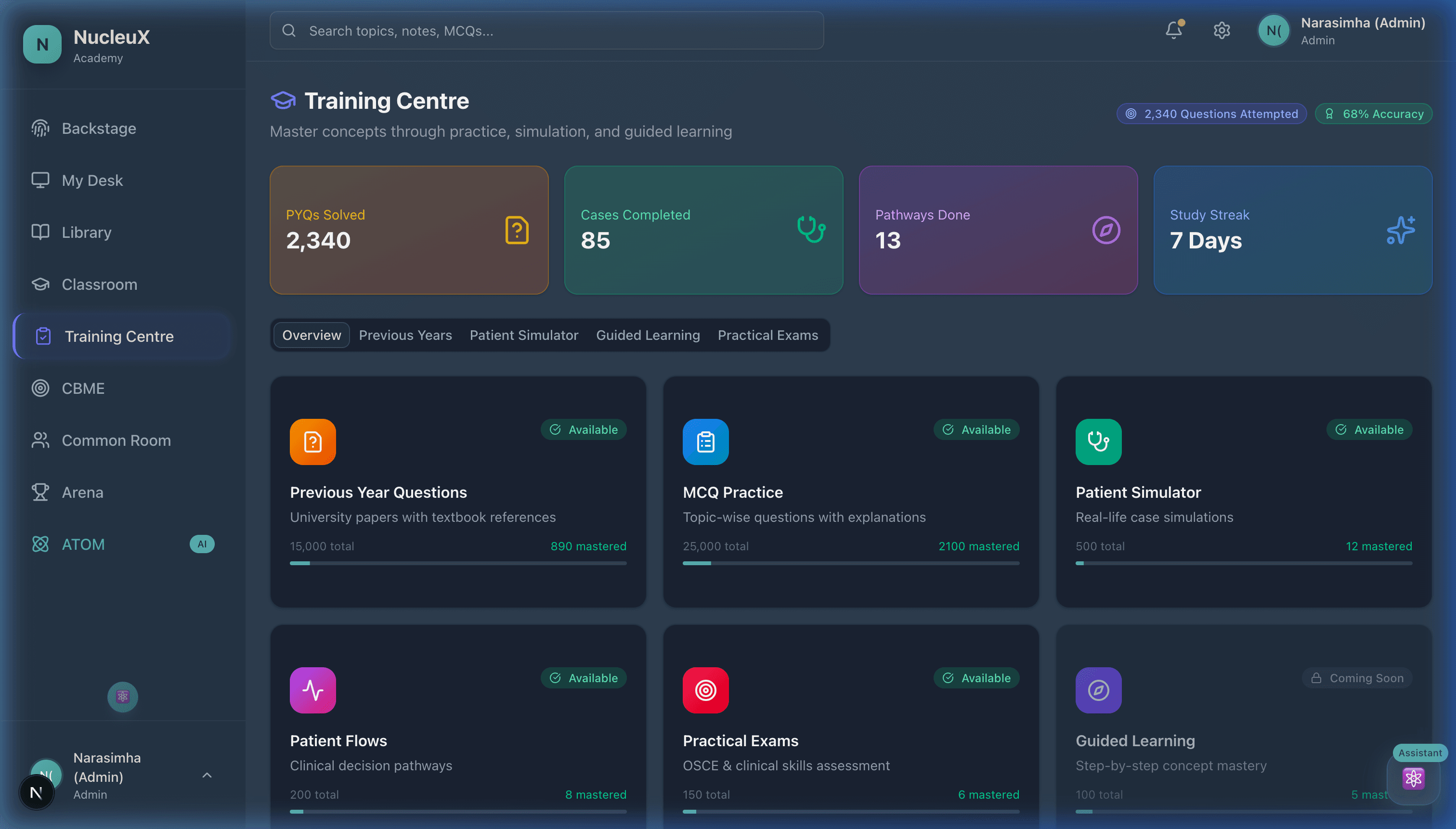 Training Centre (AI Tutor)